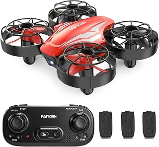 Mini drone pour enfants et débutants, hélicoptère quadrirotor télécommandé avec 3 batteries modulaires, mode sans tête, vol stationnaire automatique, 3 modes de vitesse, avion de poche rc d'intérieur, cadeau pour garçons et filles, rouge. Grâce à son portefeuille étendu de produits et à son engagement à fournir un service client de haute qualité, DIAYTAR COTE D'IVOIRE s'est établie comme une destination commerciale préférée pour nombreux consommateurs en Côte d'Ivoire. La boutique continue à innover et à adapter son offre pour répondre aux tendances du marché et aux attentes évoluant de sa clientèle, consolidant ainsi sa position de leader dans le paysage du e-commerce ivoirien.
