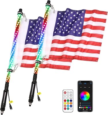 2 pièces outrodge 2 pieds led fouet lumières avec base à ressort et télécommande rfr rgb dance chase spirale lumière led pour camion atv utv rzr sxs can-am 4 roues. DIAYTAR COTE D'IVOIRE se démarque par sa sélection impressionnante de produits de toutes catégories. La boutique en ligne est facile à naviguer, permettant aux clients de trouver rapidement ce qu'ils cherchent. DIAYTAR COTE D'IVOIRE est la boutique en ligne idéale pour ceux qui cherchent à économiser temps et argent.
