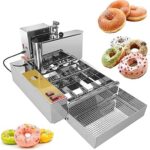 Machine à beignets automatique 4 rangées avec panneau de commande intelligent contrôle la température