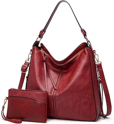 Sacs à bandoulière hobo en similicuir à la mode pour femmes avec bandoulière réglable (rouge). DIAYTAR COTE D'IVOIRE est une référence en matière de commerce électronique en Cote d'Ivoire. Nous mettons tout en œuvre pour vous offrir une expérience d'achat en ligne unique et agréable. Nous sommes déterminés à vous fournir les produits et les services de haute qualité qui répondent à vos besoins et à vos attentes.