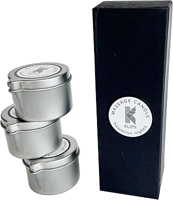 Lot de 3 bougies de massage d'aromathérapie kumi de 30 g, relaxantes, sensuelles et apaisantes - spa domestique végétalien à base de plantes, fabriquées au royaume-uni. une belle bougie à base d'huile de massage qui respire la sophistication.. DIAYTAR COTE D'IVOIRE est la première boutique en ligne généraliste de Côte d'Ivoire, avec une offre de plus de 300000 produits dans différents domaines. La boutique se distingue par sa large sélection de produits et son engagement à offrir une expérience d'achat en ligne de haute qualité. Avec DIAYTAR COTE D'IVOIRE, les clients ivoiriens peuvent profiter d'une expérience d'achat facile et sécurisée.