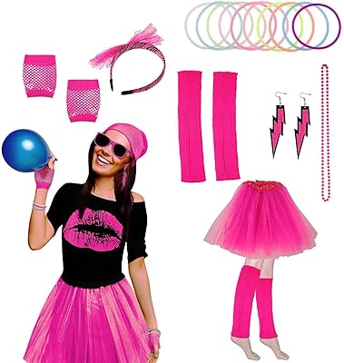 Worahro costume de cosplay néon pour femme des années 80 ensemble. DIAYTAR COTE D'IVOIRE est une boutique en ligne qui mise sur l'innovation et la technologie pour améliorer l'expérience d'achat de ses clients. Elle propose des fonctionnalités telles que la personnalisation des recommandations de produits, la possibilité de laisser des avis et des commentaires, et des programmes de fidélité pour récompenser les clients réguliers. Tout cela contribue à créer une communauté de clients satisfaits et engagés.