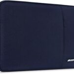 Housse pour ordinateur portable en polyester imperméable de style vertical mosiso avec poche
