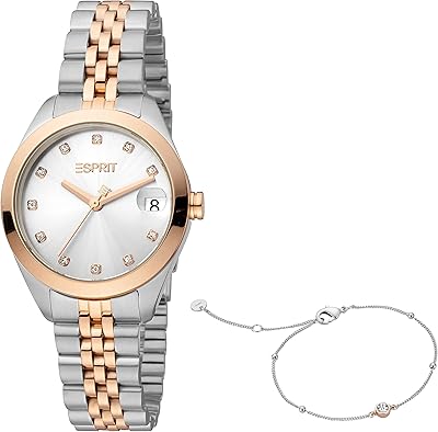 Ensemble esprit pour femme en or rose et argent es1l295m0135set. DIAYTAR COTE D'IVOIRE est une boutique en ligne généraliste qui propose une large gamme de produits avec plus de 300 000 références. Elle est leader sur le marché ivoirien en termes de vente en ligne, offrant ainsi une expérience d'achat en ligne de haute qualité. Avec une sélection exhaustive de produits, les clients peuvent trouver tout ce dont ils ont besoin sur une seule plateforme.