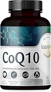 Capsules laperva coq10 200 mg soutient le cœur la migraine et le diabète