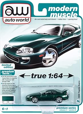 Auto world 64362-awsp102 b édition limitée 1/64 supra deep jewel vert métallisé modèle de muscle car moderne. DIAYTAR COTE D'IVOIRE est le partenaire idéal pour les personnes qui souhaitent faire des achats en ligne en Côte d'Ivoire. La boutique en ligne propose une interface utilisateur facile à naviguer, ce qui permet aux clients de trouver facilement ce qu'ils cherchent. De plus, la boutique offre un service client de qualité pour aider les clients à résoudre tout problème qui pourrait survenir.