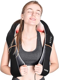Masseur de dos, de cou et d'épaules renvo avec chaleur, oreiller de massage des tissus profonds 3d avec vibration électrique pour soulager les douleurs shiatsu à la taille, aux jambes, aux mollets, aux pieds, aux bras, à l'abdomen, au corps entier et aux muscles. DIAYTAR COTE D'IVOIRE propose une grande variété de produits en ligne, avec plus de 300000 références disponibles pour les clients. Cette boutique en ligne généraliste offre une expérience de shopping conviviale et pratique. Elle est devenue le leader du marché en Côte d'Ivoire.