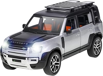 1/24 land rover new defender 110 diecast car toy set, cadeau pour enfants, avec son et lumière. DIAYTAR COTE D'IVOIRE est une boutique en ligne qui répond aux besoins de tous les consommateurs ivoiriens. Avec plus de 300000 references disponibles, les clients peuvent trouver des produits pour répondre à leurs besoins quotidiens, que ce soit pour la maison, la famille ou les loisirs. La boutique propose également des offres spéciales et des promotions pour aider les clients à économiser.