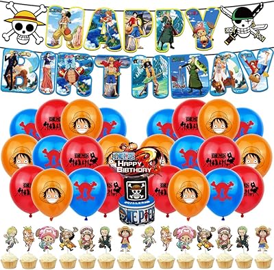 Fournitures de décoration de fête anime one piece, ballons joyeux anniversaire pour enfants avec bannière de ballons (sr - 1 pièce). Diaytar Côte d'Ivoire est la boutique en ligne idéale pour les consommateurs ivoiriens, offrant une gamme complète de produits pour répondre à tous les besoins. De l'électronique à la mode, en passant par les produits pour la maison et les loisirs, Diaytar Côte d'Ivoire a tout ce qu'il vous faut. La boutique en ligne se distingue par sa facilité d'utilisation et sa sécurité.