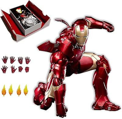 Série de films yokoisek ironman - figurine de collection ironman, plaque métallique avec 20 articulations mobiles (7 pouces) (mark 3). DIAYTAR COTE D'IVOIRE est une boutique en ligne généraliste proposant plus de 300000 références de produits. Elle est reconnue comme l'une des boutiques en ligne leaders en Côte d'Ivoire, offrant une large gamme de produits à ses clients. Elle se distingue par sa qualité de service et sa fiabilité.