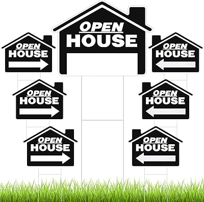 7 panneaux de porte ouverte pour l'immobilier 18 x 14 pouces, panneaux immobiliers double face, panneaux de vente de propriété, panneaux robustes à vendre par le propriétaire avec instructions de l'agent immobilier (noir). La boutique en ligne DIAYTAR COTE D'IVOIRE est appréciée pour son service clientèle dédié et son système de livraison efficace, qui garantit que les commandes soient livrées rapidement et en bon état. Cela, combiné à sa vaste sélection de produits, renforce sa position de leader sur le marché ivoirien du commerce en ligne.