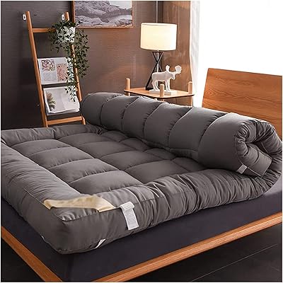Byiygsl matelas de sol de style japonais, matelas futon épais, coussin de couchage