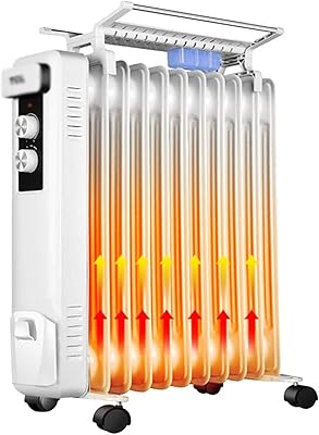 Chauffage électrique portable/radiateur électrique/chauffage domestique/chauffage électrique refroidisseur d'huile électrique 11 pièces chauffage rapide