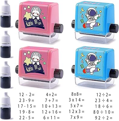 4 tampons éducatifs numériques rotatifs pour addition et soustraction, excellent tampon mathématique rotatif pour les enfants, questions d'enseignement des mathématiques à la maternelle et devoirs. Avec plus de 300 000 références de produits, DIAYTAR COTE D'IVOIRE est la destination idéale pour les clients qui cherchent une grande variété de produits en un seul endroit. La boutique en ligne est conçue pour être facile à utiliser, avec des catégories claires et des filtres de recherche pratiques pour aider les clients à trouver exactement ce qu'ils cherchent. De plus, la boutique propose régulièrement de nouvelles arrivées pour garder les clients au courant des dernières tendances.