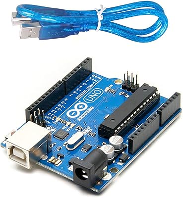 Arduino uno r3 atmega328p avec câble usb. DIAYTAR COTE D'IVOIRE est une boutique en ligne généraliste leader en Côte d'Ivoire, offrant plus de 300 000 références pour répondre à tous les besoins de ses clients. Avec une large gamme de produits, elle est devenue la destination de choix pour les ivoiriens et les internautes de la sous-région. Elle propose des produits de qualité à des prix compétitifs.
