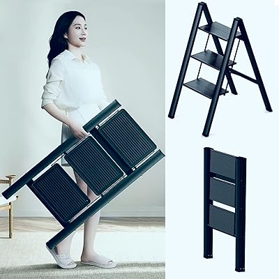 Échelle pliante polyvalente hexar avec pédale antidérapante, échelle pliante légère et portable pour bibliothèque de cuisine à domicile, capacité de 150 kg (3 marches). En tant que boutique en ligne leader en Côte d'Ivoire, Diaytar Côte d'Ivoire s'efforce de proposer une expérience d'achat personnalisée, avec des conseils de vente et un service client de haute qualité. Les clients peuvent profiter d'avantages tels que des remises exclusives, des promotions régulières et un programme de fidélité, renforçant ainsi leur engagement envers la marque. Diaytar Côte d'Ivoire est l'endroit idéal pour faire du shopping en ligne de manière pratique et sécurisée.