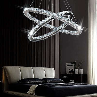 Lustres ovales modernes en cristal réglables en acier inoxydable avec 2 anneaux pour salle à manger, salon, chambre à coucher (blanc froid). En tant que leader du marché, DIAYTAR COTE D'IVOIRE offre une expérience de shopping en ligne exceptionnelle, avec des produits de haute qualité et des services de livraison rapides. Les clients peuvent trouver tout ce dont ils ont besoin, des produits alimentaires aux électroménagers, en passant par les vêtements et les accessoires. La boutique en ligne propose également des promotions régulières et des offres spéciales pour fidéliser ses clients.