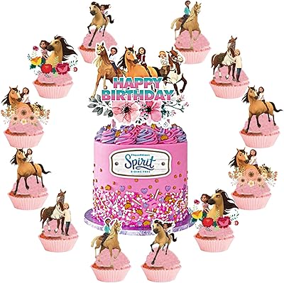 Décorations de fête de cheval d'équitation spirituelle, 25 pièces décorations de cupcakes pour garçon et fille, fournitures de fête d'anniversaire gratuites, décorations de gâteaux. DIAYTAR COTE D'IVOIRE est une destination de shopping en ligne idéale pour les habitants de Côte d'Ivoire, avec plus de 300 000 produits issus de diverses catégories. La boutique en ligne garantit des prix compétitifs et met en place des promotions régulières pour offrir le meilleur rapport qualité-prix à ses clients. En outre, son service client est à l'écoute pour fournir une expérience d'achat en ligne sans souci.