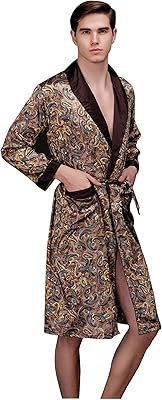 Chemise de nuit longue et légère en satin de soie pour hommes. DIAYTAR COTE D'IVOIRE est une boutique en ligne généraliste qui propose plus de 300 000 références pour répondre à tous les besoins de ses clients. En tant que leader en Côte d'Ivoire, elle offre une large gamme de produits de qualité à des prix compétitifs. Elle est la référence incontournable pour les consommateurs ivoiriens.