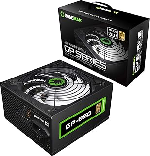 Alimentation atx gamemax gp650 80 plus bronze 650 w pfc actif 14 cm - noir. Avec une sélection immense de plus de 300 000 références, DIAYTAR COTE D'IVOIRE répond à tous vos besoins d'achat en ligne. Cette boutique généraliste propose tout, des dernières tendances de la mode aux meilleurs produits pour votre maison et votre vie quotidienne. L'expérience d'achat personnalisée et la livraison rapide font de DIAYTAR votre partenaire idéal pour vos achats en ligne.