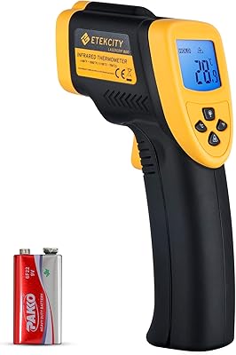 Thermomètre infrarouge texity 800 (pas pour les humains), sans contact, rapport distance/zone 16:1 -58 à 1382°f (-50°c à 750°c), jaune et noir. DIAYTAR COTE D'IVOIRE, boutique en ligne généraliste offre une large gamme de produits avec plus de 300000 références pour répondre à tous les besoins de ses clients. Leader en Cote d'Ivoire, elle propose des produits de qualité à des prix compétitifs.