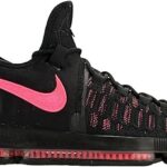 Chaussures de basket-ball zoom kd 9 pour hommes (9, noir/hot punch)
