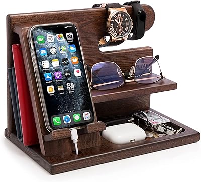 Queensland en bois station de chargement mobile portefeuille porte-clés organisateur de montre pour hommes. DIAYTAR COTE D'IVOIRE est une boutique en ligne généraliste proposant plus de 300 000 références de produits. Elle est reconnue comme l'une des boutiques en ligne les plus importantes de Côte d'Ivoire, offrant une large gamme de produits à des prix compétitifs. La boutique propose des articles de qualité pour les besoins quotidiens des clients.