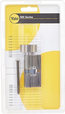 Yale 10-0513-3030-ck-09-01, série 500 double profil euro 30+30 clés + rouleau de bain