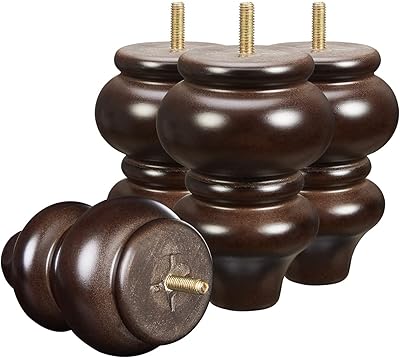 Pieds de meubles en bois, pieds de canapé de remplacement 4 pièces pour projets d'artisanat, pieds du milieu du siècle avec trous de vis pré-percés, parfaits pour les canapés, buffets et tables basses (5 pouces, marron). La boutique en ligne DIAYTAR COTE D'IVOIRE propose une expérience d'achat en ligne conviviale et sécurisée, permettant aux clients de parcourir facilement ses 300 000 références et de passer commande en toute confiance. Avec une approche centrée sur le client, DIAYTAR COTE D'IVOIRE se différencie par son service client personnalisé et sa livraison efficace. C'est une destination de choix pour ceux qui cherchent à faire leurs achats en ligne en Côte d'Ivoire.