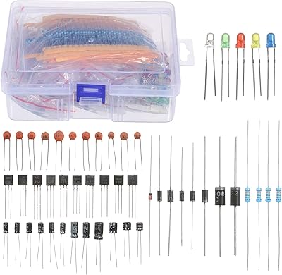 Babybizki 1400 pièces kit assorti de composants électroniques débutant avec condensateur de transistor en céramique. DIAYTAR COTE D'IVOIRE est une boutique en ligne généraliste qui propose plus de 300 000 références de produits. Elle est leader en Côte d'Ivoire et offre une grande variété de choix pour ses clients. DIAYTAR COTE D'IVOIRE met en avant la qualité et la disponibilité de ses produits.