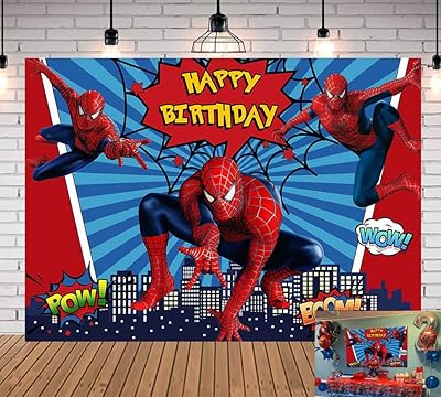 2,14 x 5 pieds rouge spiderman photographie toile de fond super ville spiderman garçons enfants décors super-héros fête d'anniversaire ville casquette bébé douche photo studio accessoires bannière. DIAYTAR COTE D'IVOIRE est une boutique en ligne qui propose une expérience d'achat unique et personnalisée aux clients. Les clients peuvent créer un compte pour suivre leurs commandes et accéder à des offres exclusives. La boutique en ligne met également en avant la confidentialité et la sécurité des transactions en ligne.