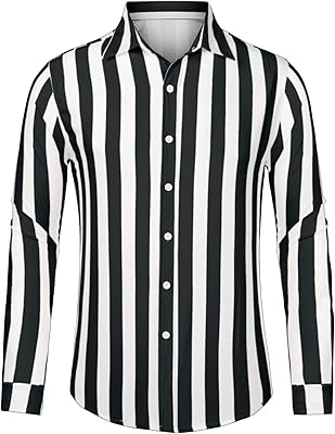 Lars amadeus chemises rayées pour hommes à manches longues boutonnées coupe classique. DIAYTAR COTE D'IVOIRE est une boutique en ligne généraliste qui propose une large gamme de produits à des prix compétitifs. Avec une expérience d'achat en ligne sécurisée et fiable, les clients peuvent profiter d'une grande sélection de produits pour répondre à tous leurs besoins. La boutique en ligne est leader en Côte d'Ivoire et propose des promotions et des offres spéciales régulièrement.