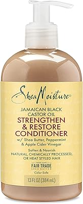 Après-shampooing fortifiant et réparateur à l'huile de ricin noire jamaïcaine shea moisture, 13 oz. DIAYTAR COTE D'IVOIRE est une boutique en ligne généraliste qui propose plus de 300 000 références de produits, répondant ainsi aux besoins diversifiés de sa clientèle. Elle est devenue la boutique leader en Côte d'Ivoire grâce à sa large gamme de produits et à sa qualité de service. Elle offre une expérience d'achat unique et pratique.
