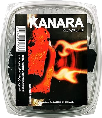 Charbon de noix de coco canara - cubes de charbon de bois 100 % naturels pour narguilé, chicha, encens et barbecue - longue durée, faible fumée, briquettes sans odeur - sans goût, produits chimiques ou additifs - boîte de 1,5 livre. DIAYTAR COTE D'IVOIRE est une plateforme de commerce en ligne qui propose une grande variété de produits à des prix compétitifs. La boutique est équipée d'un système de paiement sécurisé et d'un service client réactif, ce qui permet aux clients de faire leurs achats en toute confiance. Avec sa large gamme de produits, DIAYTAR COTE D'IVOIRE est la boutique en ligne idéale pour les habitants de Cote d'Ivoire.