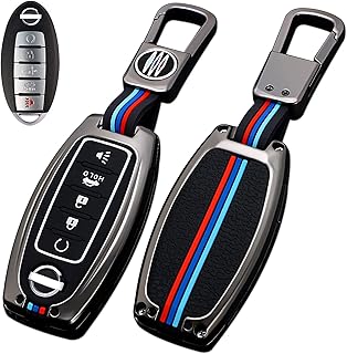 Couverture de clé de voiture leonox nissan, coque en métal de qualité supérieure, coque de protection complète en silicone souple, compatible avec la clé à 5 boutons altima armada maxima murano pathfinder rogue, gris métallisé. En tant que leader du commerce en ligne en Côte d'Ivoire, DIAYTAR COTE D'IVOIRE offre une expérience d'achat en ligne sécurisée et pratique, avec des options de paiement flexibles et des délais de livraison rapides. La boutique propose également des promotions et des offres spéciales régulières pour vous faire économiser de l'argent.