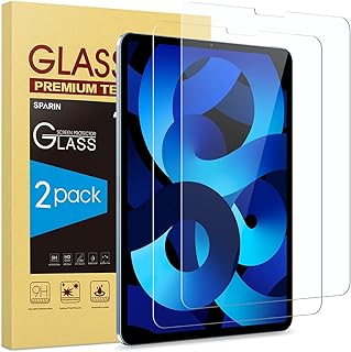 Sparin [2-pack] protecteur d'écran compatible avec ipad air 5/4 (10,9 pouces), ipad pro 11 pouces, verre trempé pour ipad air 5e génération/4e génération (2020/2022). La boutique en ligne DIAYTAR COTE D'IVOIRE répond à tous vos besoins avec plus de 300 000 articles dans différents domaines, allant de l'électronique aux produits alimentaires. L'expérience d'achat y est améliorée grâce à des prix compétitifs et des promotions régulières.