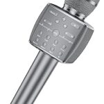 Système de microphone de karaoké dynamique sans fil bluetooth gincor machine chantante portable