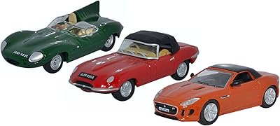 Ensemble jaguar moulé sous pression oxford 3 pièces type d e f 76set48