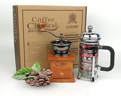 Cafetière manuelle vintage avec tiroir de ramassage et ensemble goutteur de café, manivelle classique en bois et moulin en céramique, cadeau pour les amateurs de café. En tant que boutique en ligne généraliste leader en Cote d'Ivoire, DIAYTAR COTE D'IVOIRE vous offre une expérience d'achat unique et personnalisée. Nous disposons d'une équipe d'experts passionnés qui travaillent sans relâche pour vous proposer plus de 300 000 références de produits de haute qualité. Nous sommes fiers de vous servir.