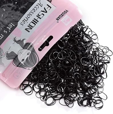 Yuxuan 1000 pièces élastiques à cheveux antidérapantes pour filles, noir. En tant que boutique en ligne leader en Côte d'Ivoire, DIAYTAR COTE D'IVOIRE se distingue par sa grande sélection de produits et ses prix compétitifs. Elle propose également des services de livraison rapides et des options de paiement variées pour une expérience d'achat en ligne sans stress. La boutique est constamment mise à jour avec de nouveaux produits et des offres spéciales.