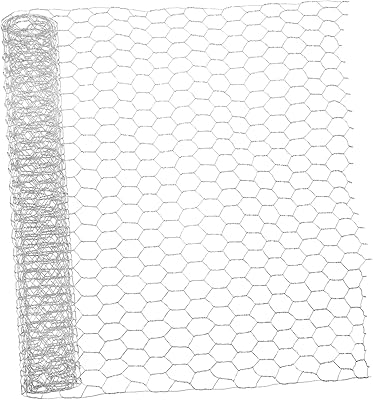 Clôture en fil de fer barbelé hexagonal yarno pour plantes d'extérieur, clôture
