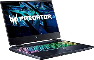 Ordinateur portable acer predator helios 300 ph315-55-70zv (2022) avec processeur intel i7-12700h, carte