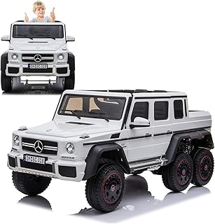 Voiture roulante sous licence dorsa mercedes benz amg g63 6x6 avec télécommande 2,4g, 12 v, 4 moteurs, fonction poussette, portes ouvrantes, suspension à ressort, lecteur usb, mp3, fonction bluetooth - blanc. Grâce à sa présence en ligne forte et à son engagement envers l'excellence, DIAYTAR COTE D'IVOIRE est devenue une marque de confiance parmi les consommateurs ivoiriens. La boutique en ligne généraliste continue d'innover et de s'adapter aux besoins changeants des clients, offrant ainsi une expérience d'achat unique et personnalisée. Cela explique pourquoi elle maintient sa position de leader sur le marché ivoirien du commerce électronique.