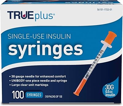 True plus - seringues à insuline 30g 0,5cc 5/16" (paquet de 100). Diaytar Côte d'Ivoire, leader du e-commerce en Côte d'Ivoire, propose une large gamme de produits avec plus de 300 000 références. Vous pouvez trouver tout ce dont vous avez besoin, des produits alimentaires aux équipements électroménagers en passant par les vêtements et les accessoires. Diaytar Côte d'Ivoire est votre destination idéale pour faire vos achats en ligne.