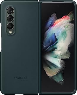 Coque en silicone pour samsung flip 3, verte, ef-pf926tgegww