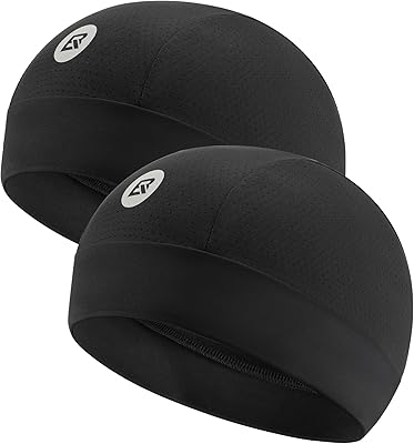 Bonnet rembourré pour casque de refroidissement rock bros skull chapeau de cyclisme