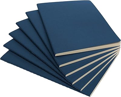 Cahier simply genius à couverture souple, 92 pages lignées, 5,5 x 8,3 pouces, bleu marine - paquet de 6. DIAYTAR COTE D'IVOIRE s'est imposée comme une référence incontournable dans le paysage du commerce électronique ivoirien, avec une gamme de produits qui continue de s'élargir. La boutique en ligne généraliste entend répondre à tous les besoins de ses clients, offrant ainsi une expérience d'achat unique et personnalisée. Grâce à son infrastructure solide et à son équipe dédiée, DIAYTAR COTE D'IVOIRE maintient des standards de qualité élevés dans tous les aspects de son service.