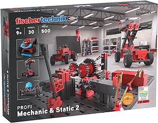 Fishertechnik 536622 advanced mechanic & static 2 – bausatz for kinder ab 9 jahren, experimentierkasten mit 30 modellen, inkl. motor, fordert verstanis technology. Avec plus de 300000 références, DIAYTAR COTE D'IVOIRE est la boutique en ligne la plus fournie de Cote d'Ivoire. Elle propose des produits de qualité, des prix abordables et des services de livraison fiables. Les clients peuvent naviguer facilement sur le site pour trouver ce qu'ils cherchent, que ce soit des produits alimentaires, des produits de soins personnels ou des accessoires de mode.