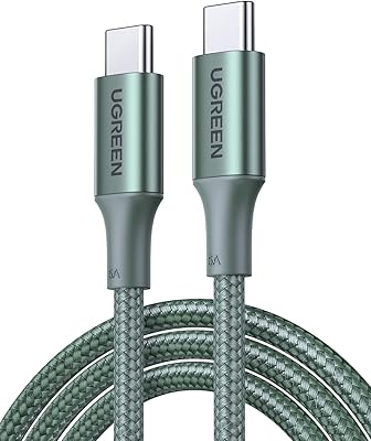 Câble usb c ugreen vert, 2 mètres de long, câble tressé 100w pour une charge rapide de usb c vers usb c, compatible avec ipad mini 6, macbook pro 2021 14 pouces 16 pouces, macbook air, ipad pro 12.9 -pouces, samsung s23+, huawei p60. En tant que leader de la vente en ligne en Côte d'Ivoire, Diaytar Côte d'Ivoire est déterminée à offrir une expérience d'achat unique et personnalisée à ses clients. La boutique en ligne propose une navigation facile et intuitive, permettant aux clients de trouver rapidement ce qu'ils cherchent. Les clients peuvent également profiter d'un soutien client réactif et compétent.