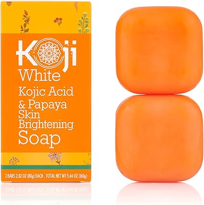 Savon éclaircissant pour la peau à l'acide kojique et papaye